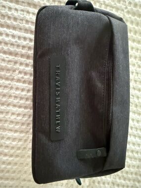 Travis Mathew Black Men's Dopp Kit Toiletry Bag